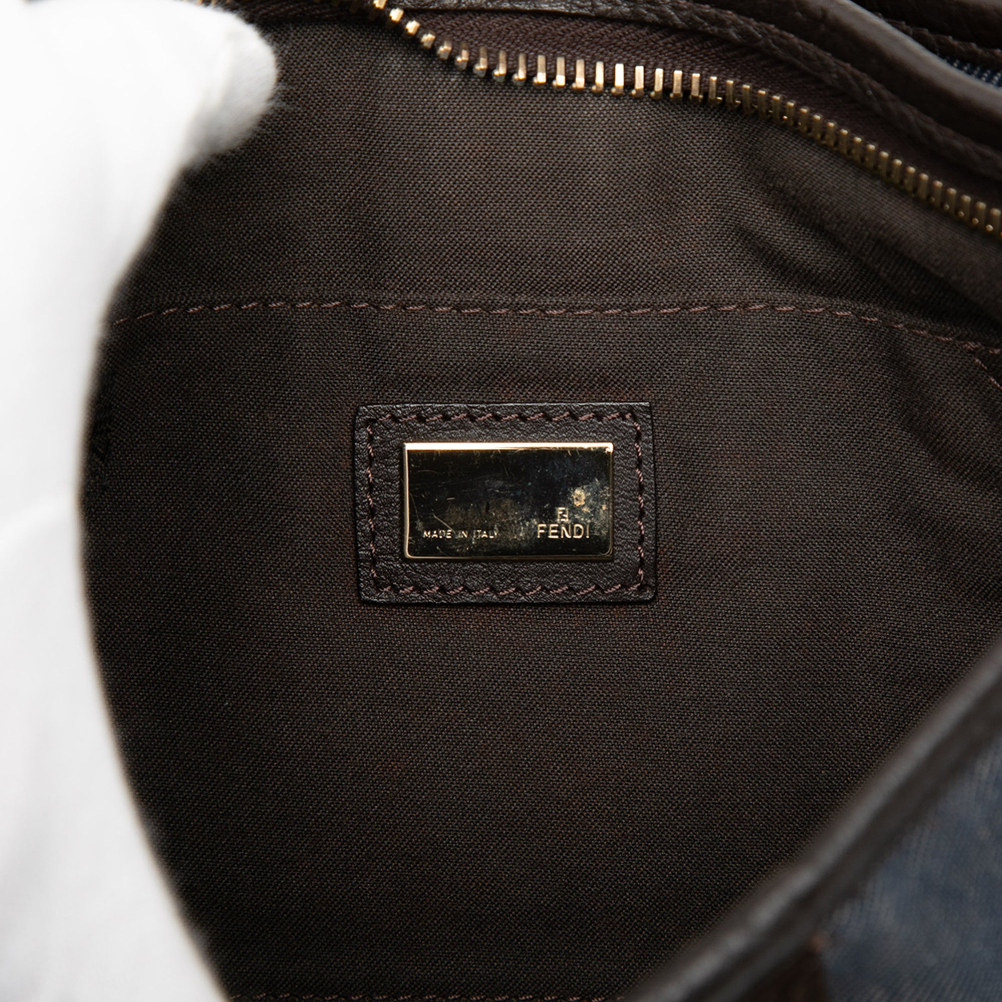 Denim Pochette Crossbody - Image 6