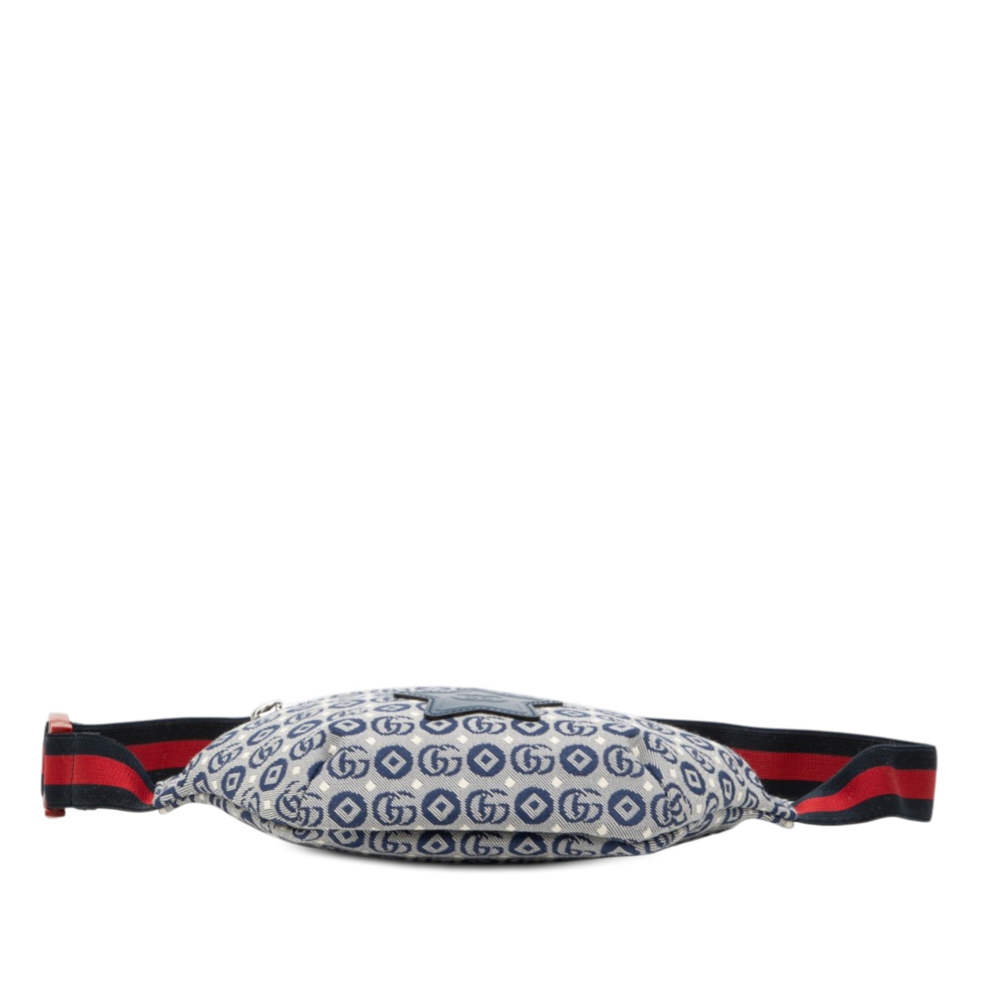 Kids GG Canvas Star Web Belt Bag - Image 3