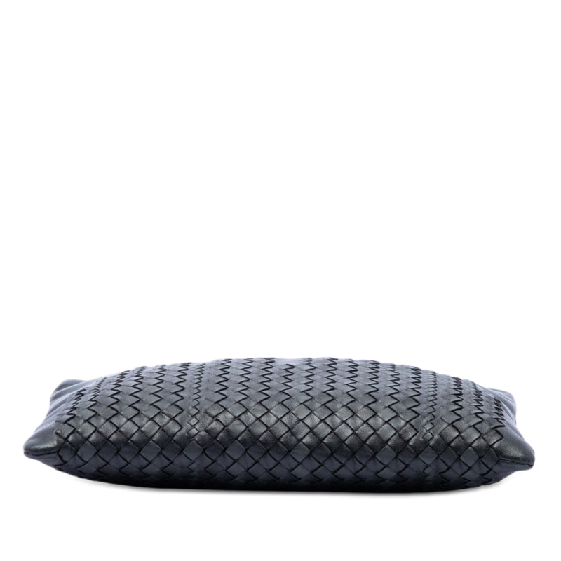 Intrecciato Trimmed Leather Clutch - Image 3