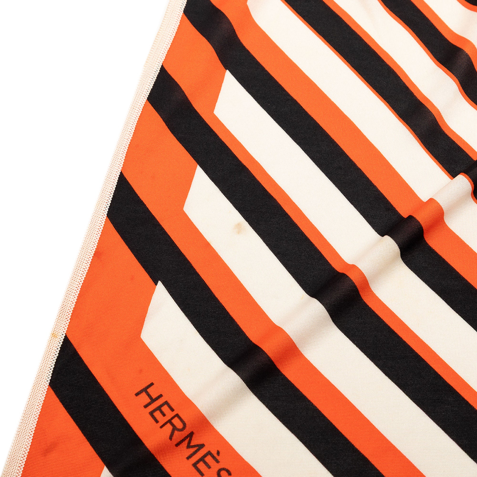 Triangular H Au Galop Silk Scarf - Image 7