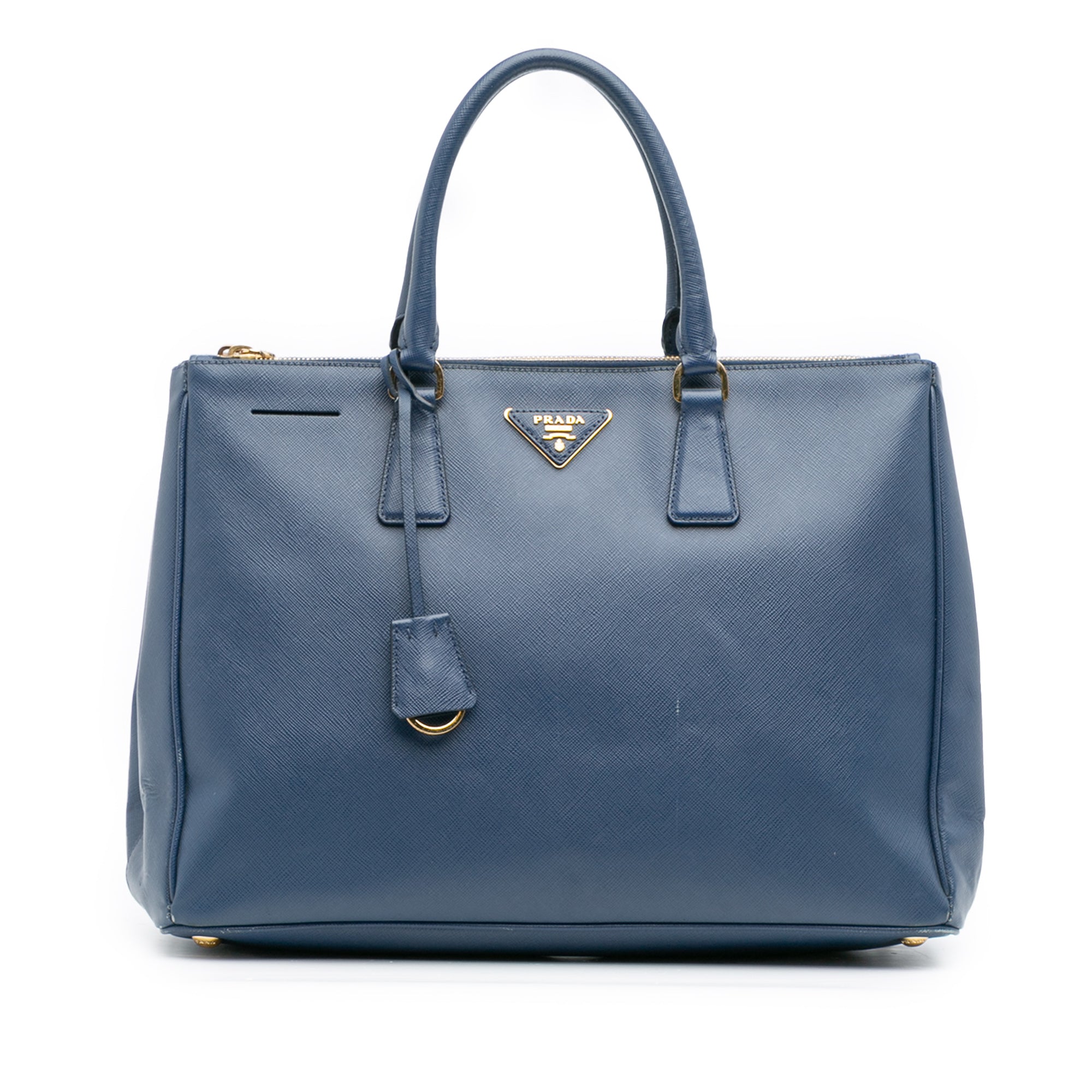 Large Saffiano Lux Galleria Double Zip Tote - Image 1
