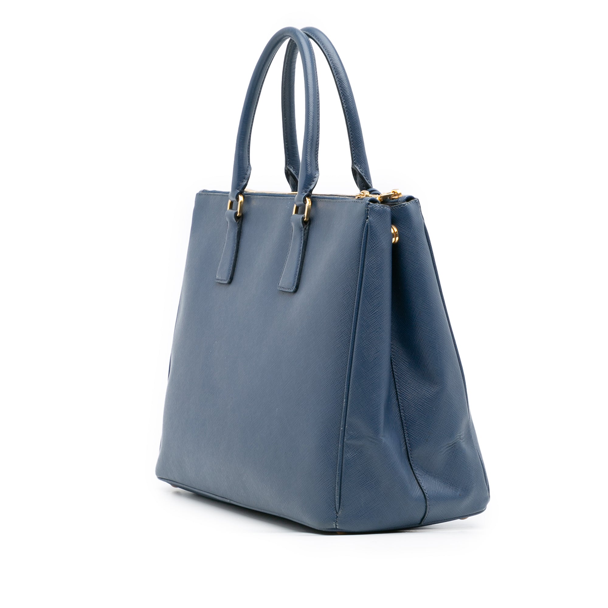 Large Saffiano Lux Galleria Double Zip Tote - Image 2