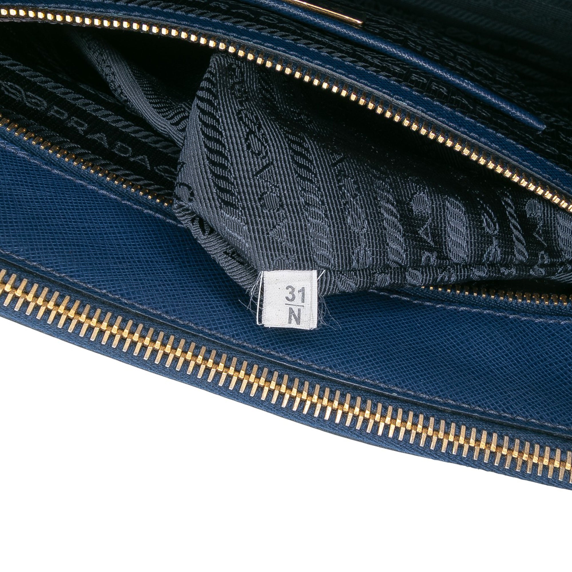 Large Saffiano Lux Galleria Double Zip Tote - Image 6