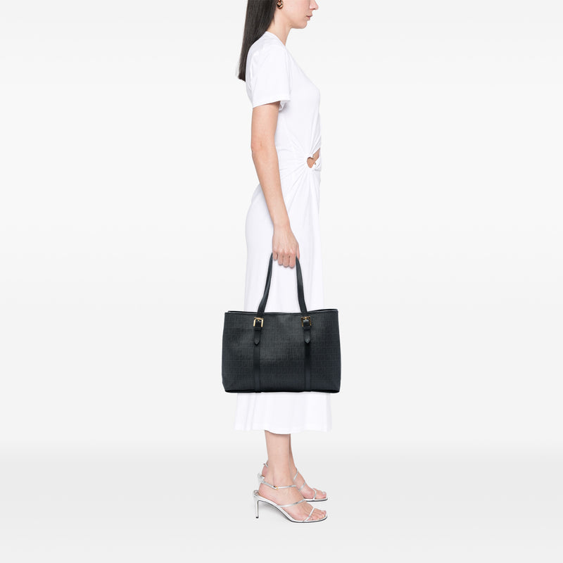 Zucchino Coated Canvas Tote - Image 5