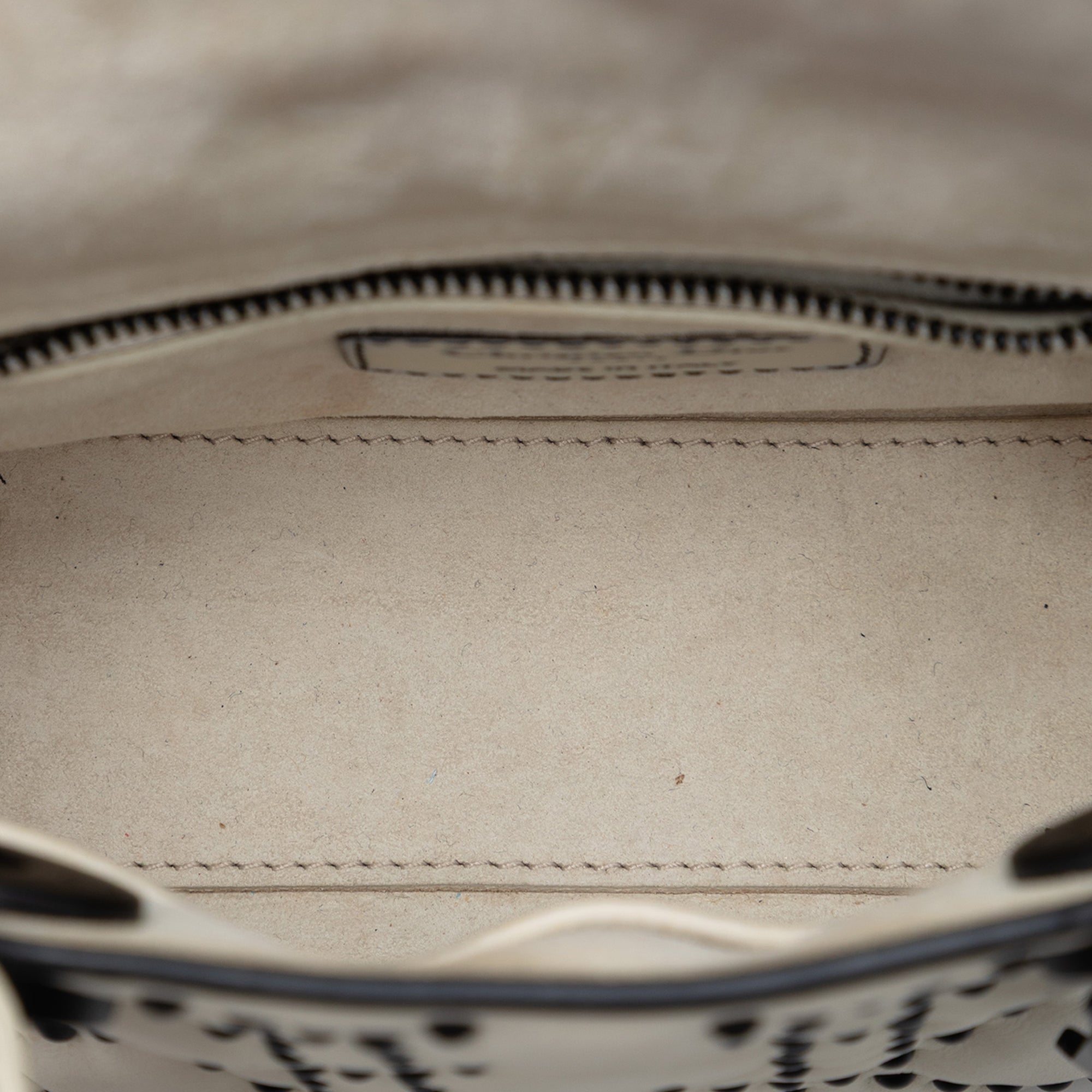 Mini Ultra Matte Calfskin Cannage Studded Supple Lady Dior - Image 4