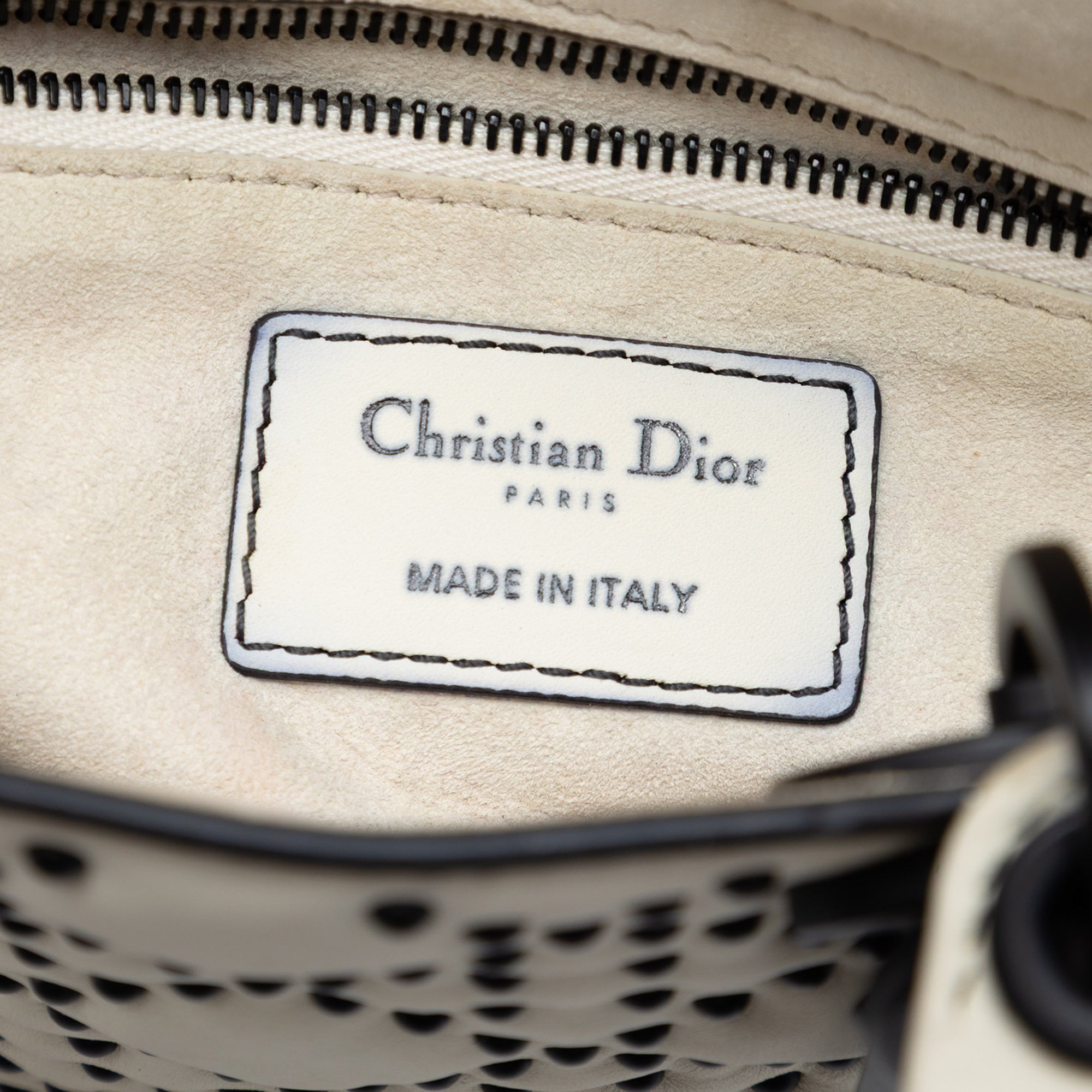 Mini Ultra Matte Calfskin Cannage Studded Supple Lady Dior - Image 5