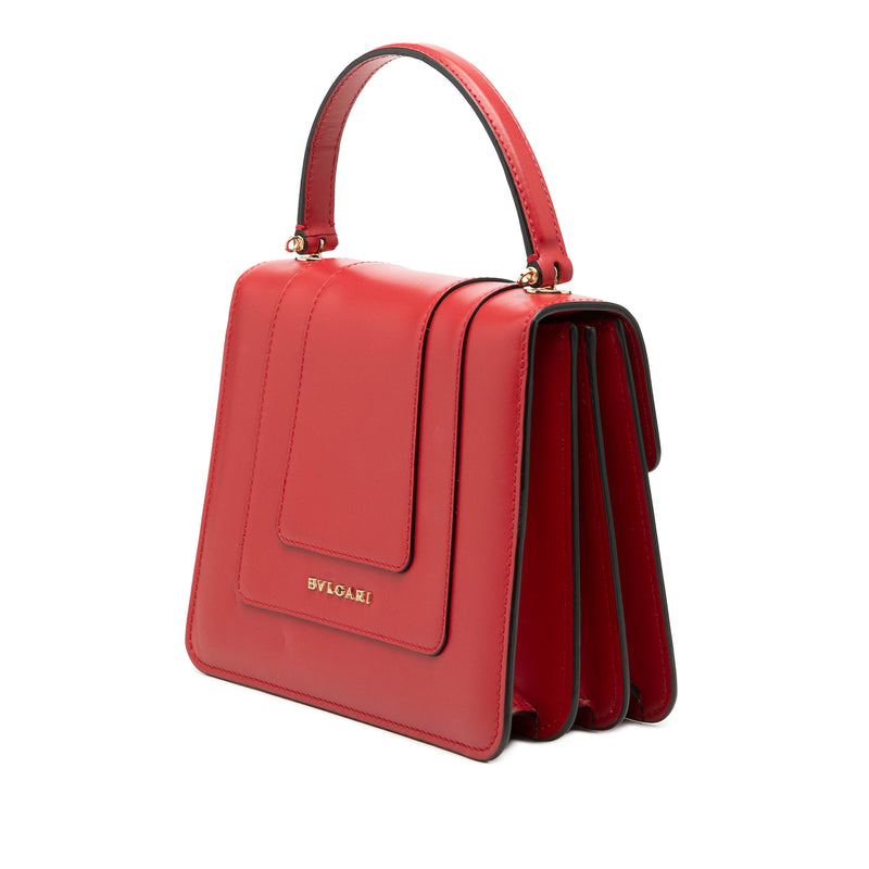 Small Calfskin Serpenti Forever Top Handle Bag - Image 2