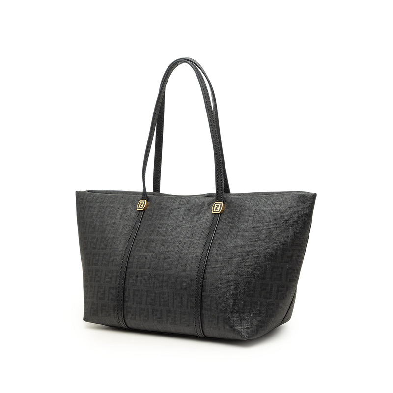 Zucchino Coated Canvas Tote - Image 2