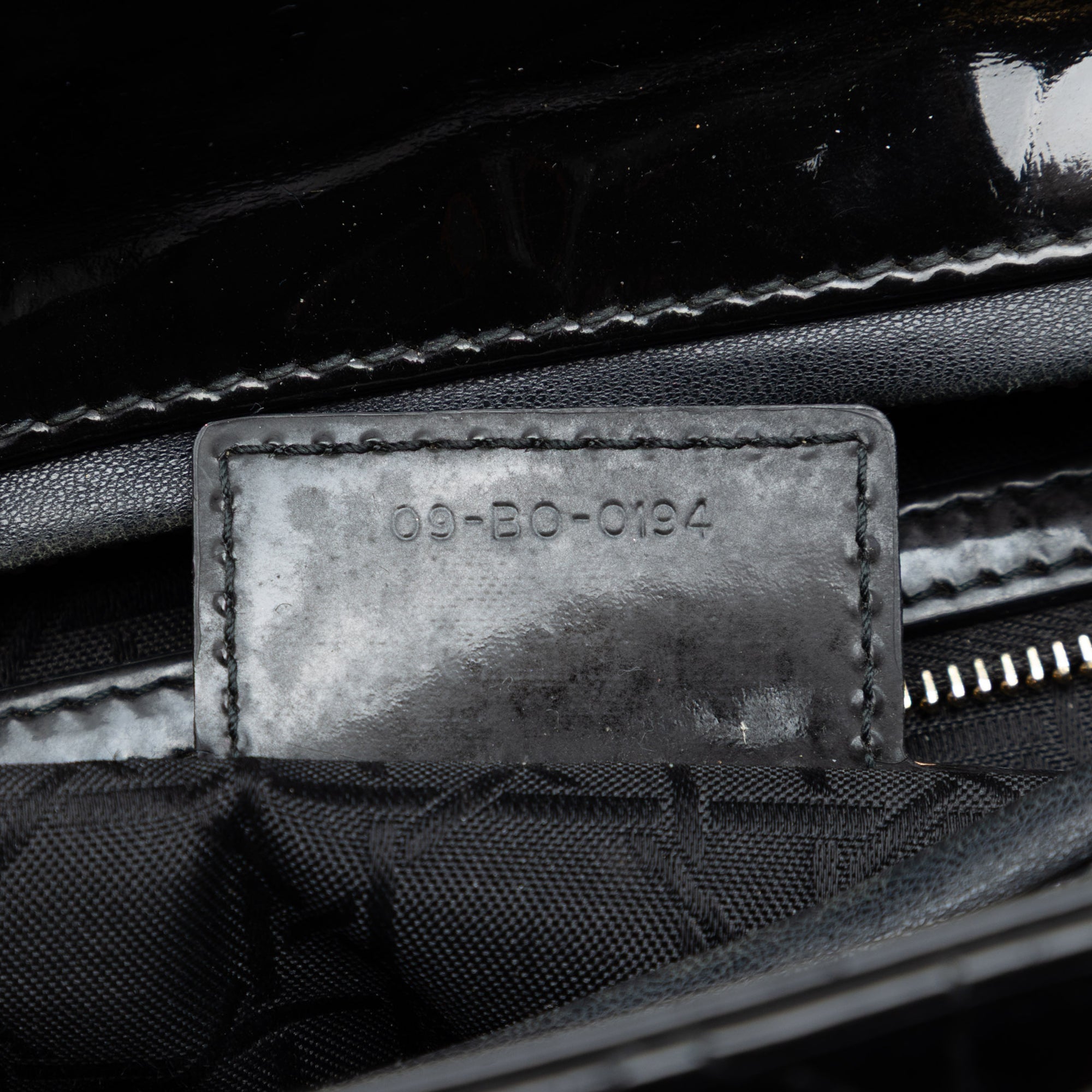 Large Patent Cannage Lady Dior - Image 6