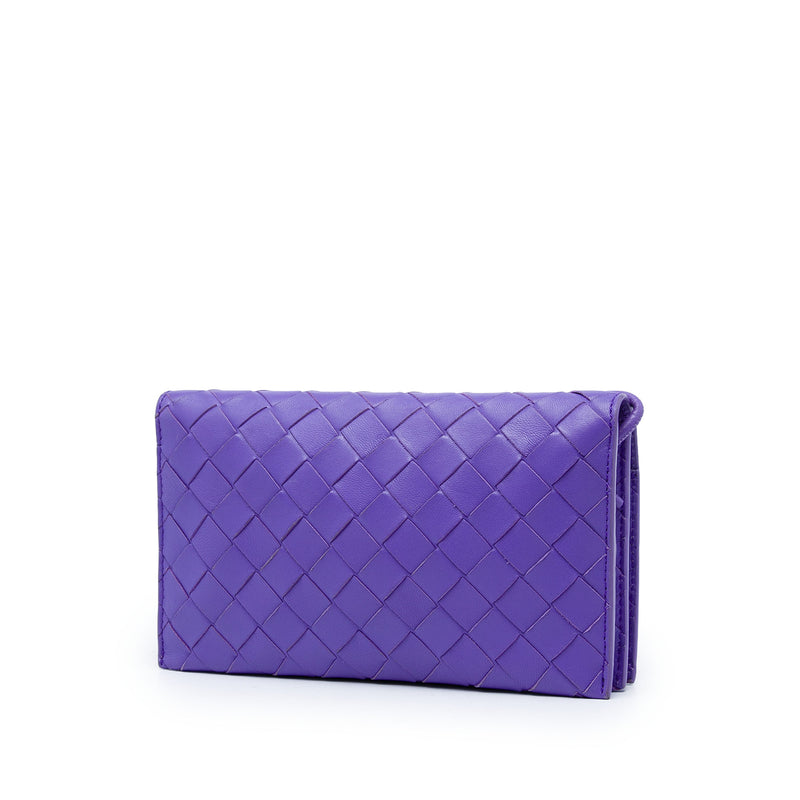 Nappa Intrecciato Wallet On Strap - Image 2