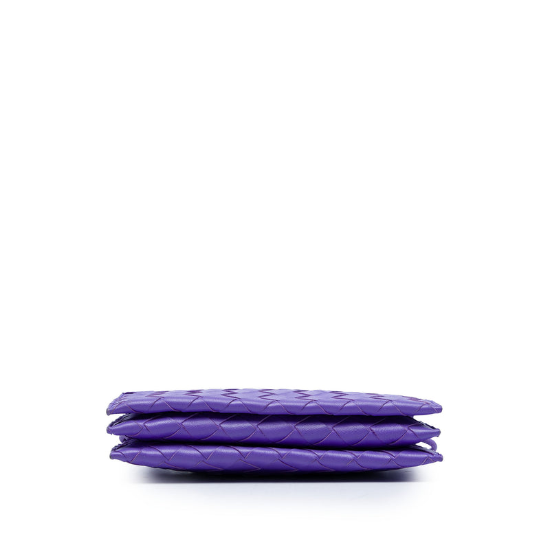 Nappa Intrecciato Wallet On Strap - Image 3