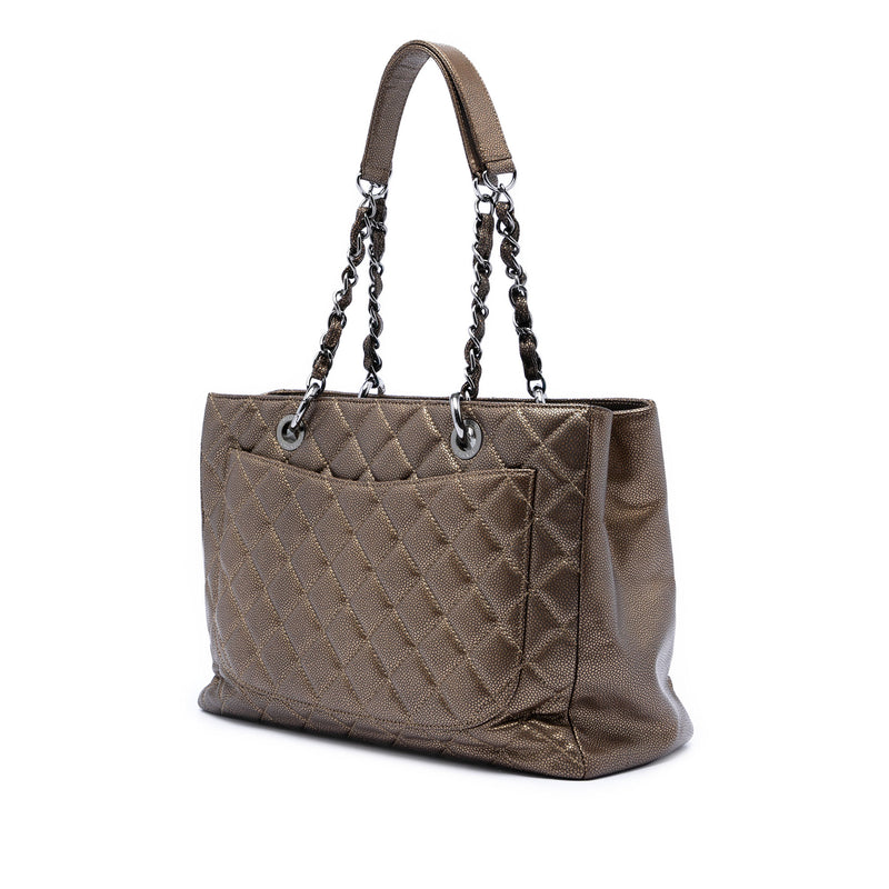Metallic Caviar Grand Shopping Tote - Image 2