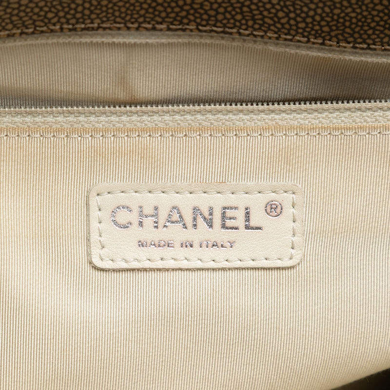 Metallic Caviar Grand Shopping Tote - Image 5