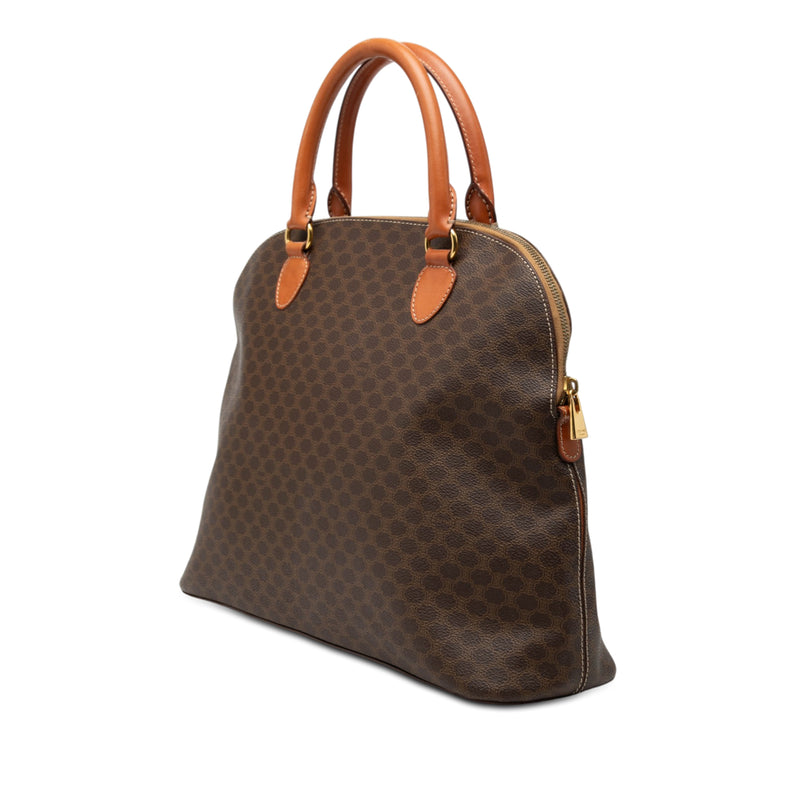 Macadam Coated Canvas Dome Satchel - Image 2