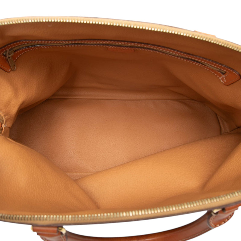 Macadam Coated Canvas Dome Satchel - Image 4
