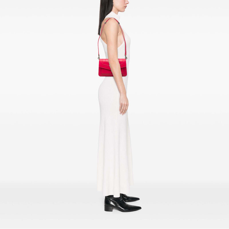Calfskin Serpenti Forever East West Shoulder Bag - Image 6