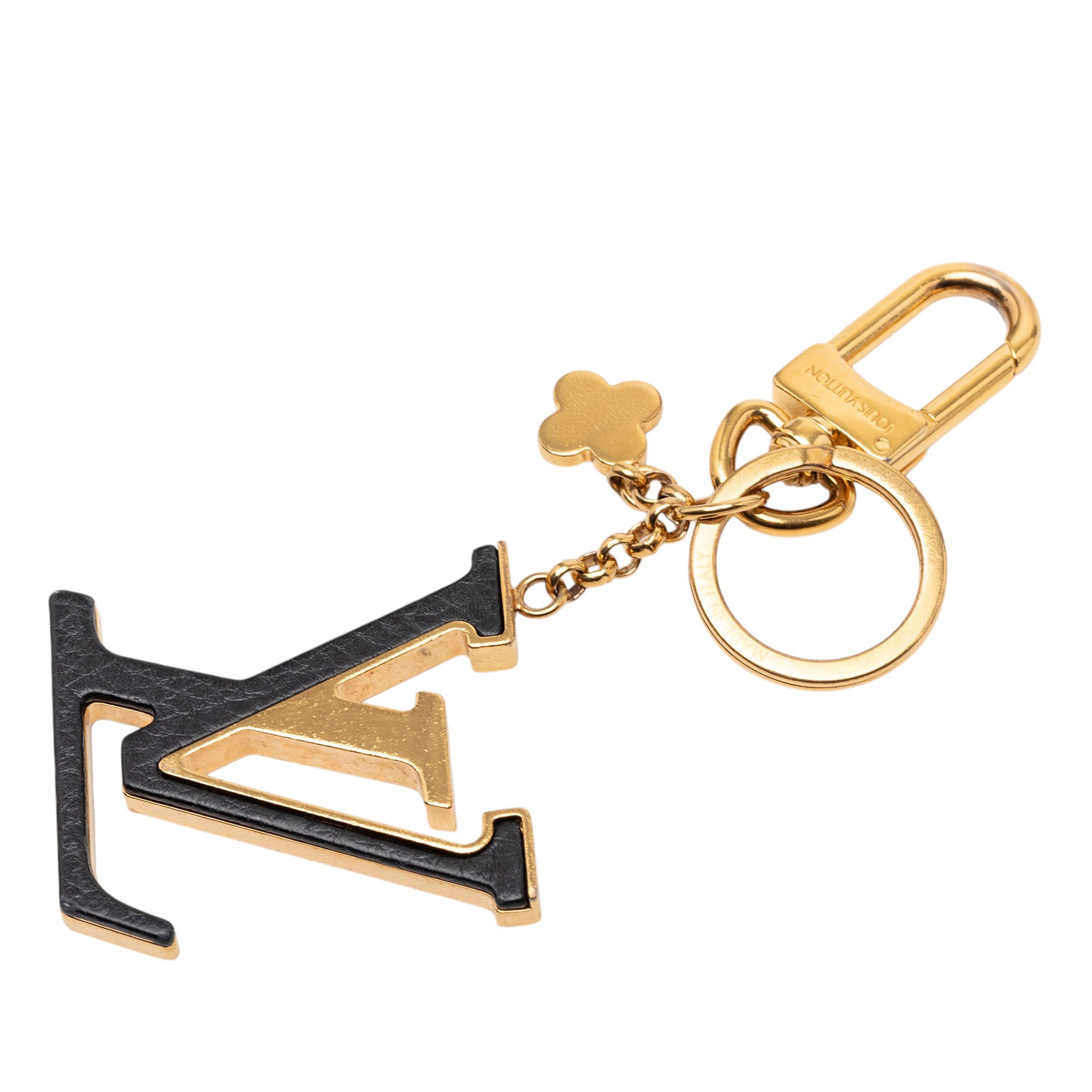 Gold Plated Capucines Key Ring and Bag Charm - Image 1