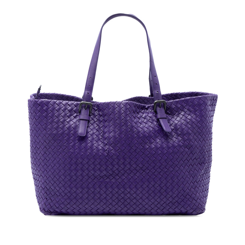 Large Nappa Intrecciato Cesta Tote