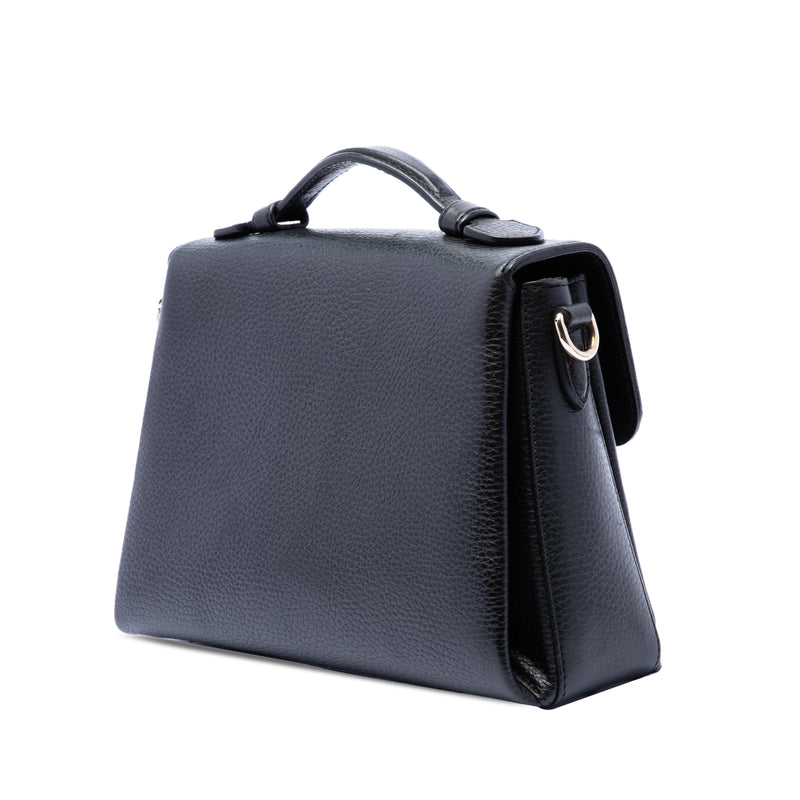 Small Dollar Calf Interlocking G Satchel - Image 2