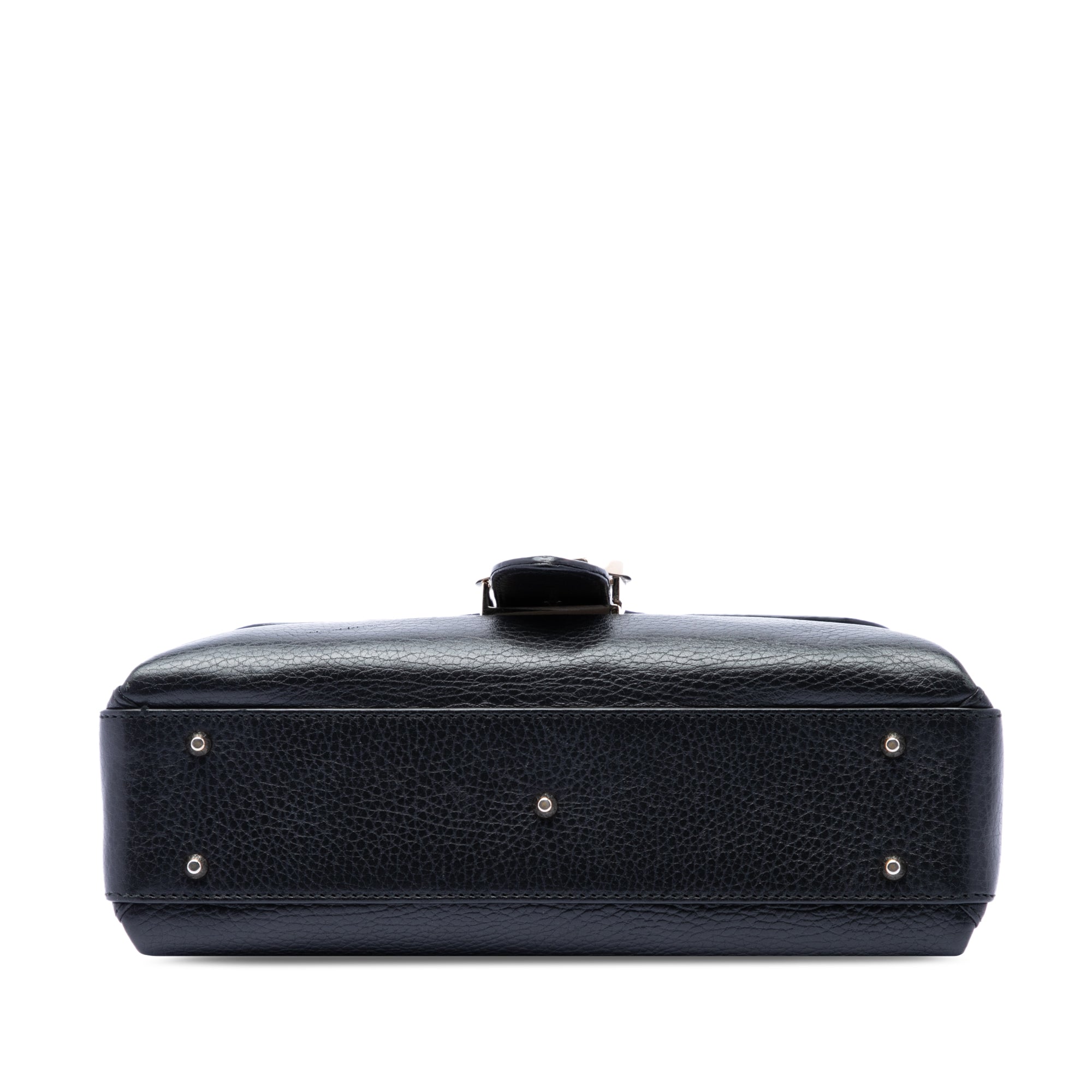 Small Dollar Calf Interlocking G Satchel - Image 3
