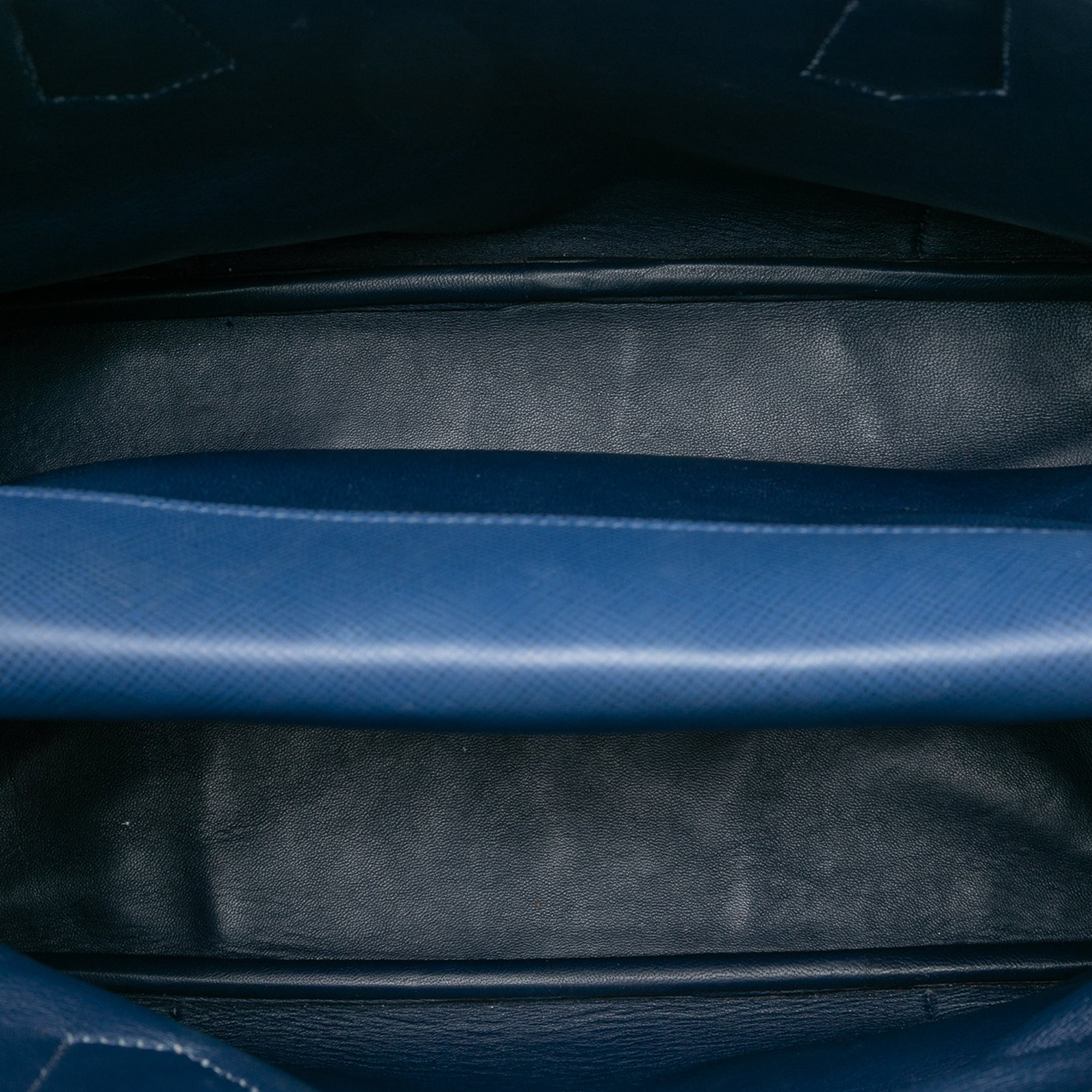 Large Canapa and Saffiano Double Satchel - Image 4