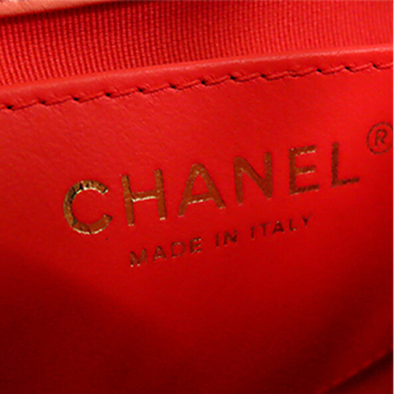 Small Quilted Jersey Wavy CC Hobo - Image 5