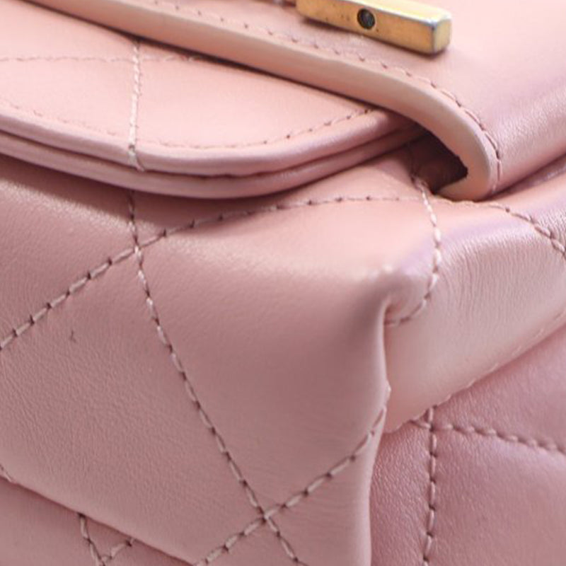 Small Quilted Calfskin Enchained Flap - Image 12