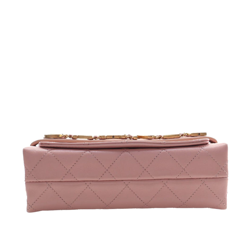 Small Quilted Calfskin Enchained Flap - Image 5