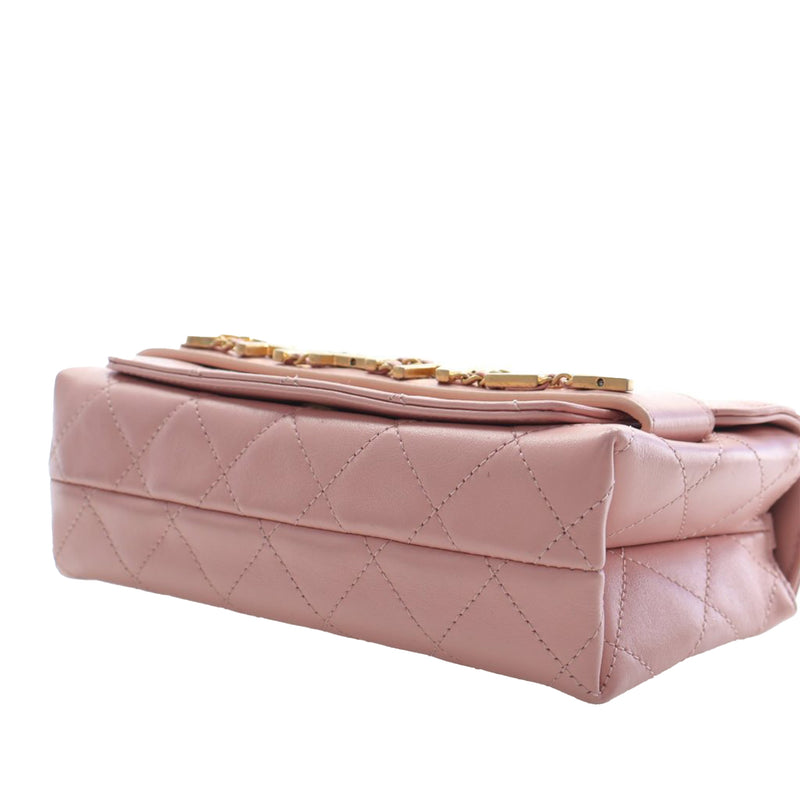 Small Quilted Calfskin Enchained Flap - Image 6