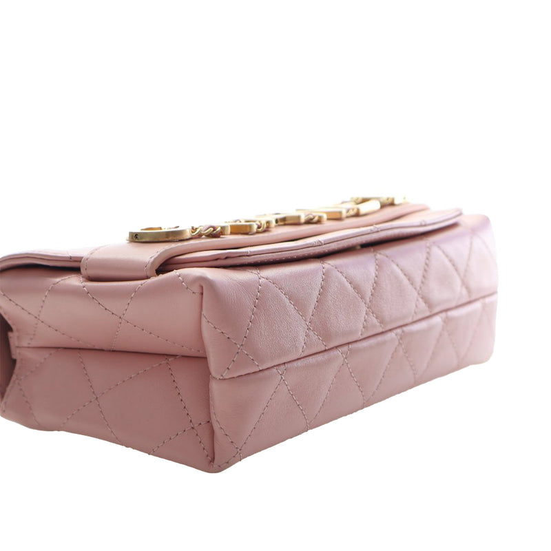 Small Quilted Calfskin Enchained Flap - Image 7
