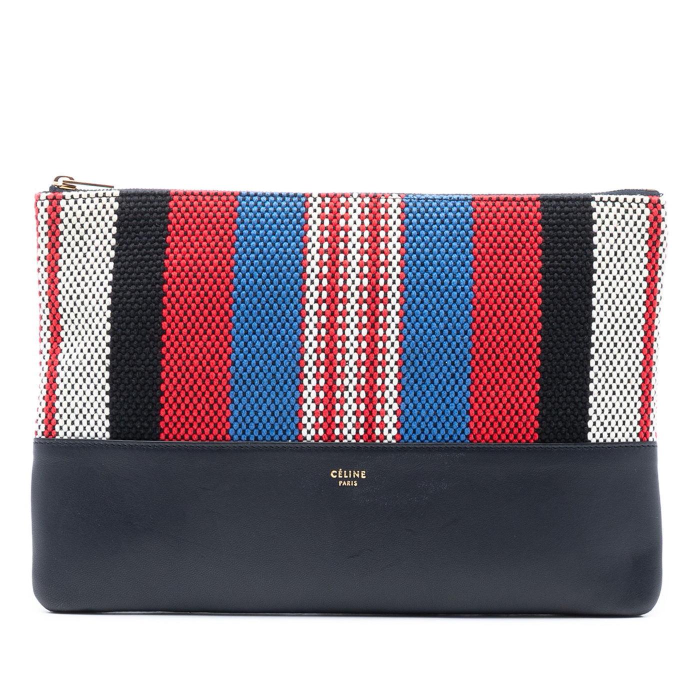 Canvas Striped Solo Pouch - Image 1
