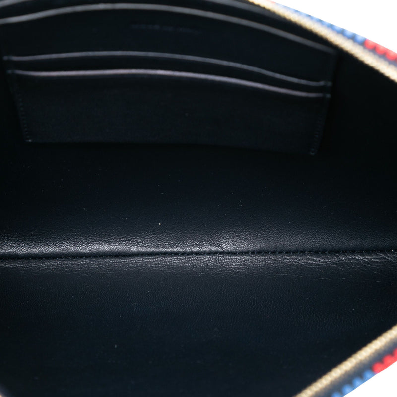 Canvas Striped Solo Pouch - Image 4