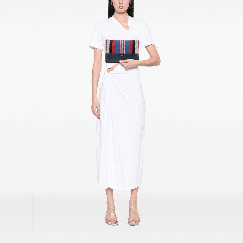Canvas Striped Solo Pouch - Image 7