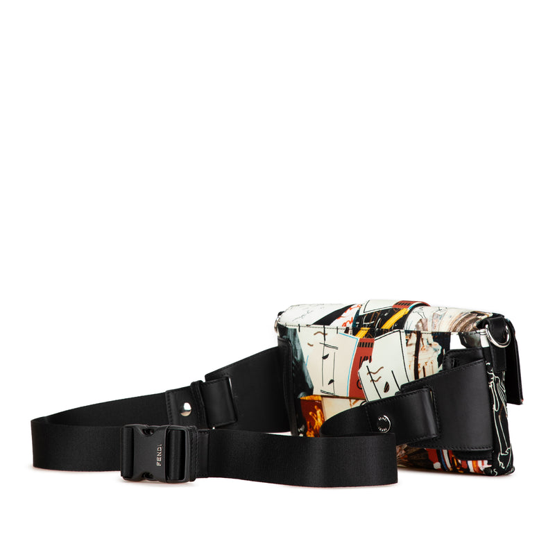 Nylon Karl Kollage Convertible Belt Baguette - Image 2