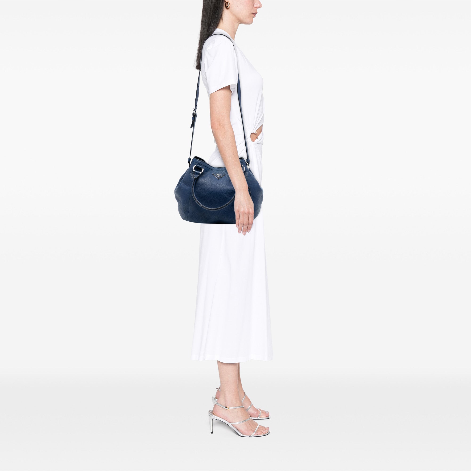 Vitello Daino Open Convertible Tote - Image 6
