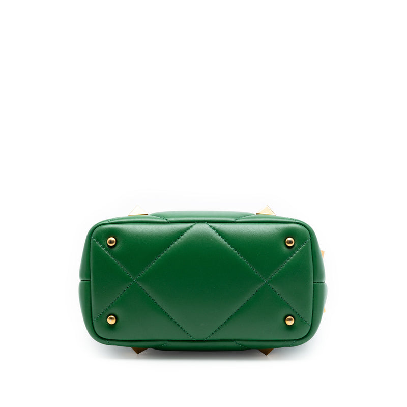 Small Nappa Roman Stud The Handle Bag - Image 3