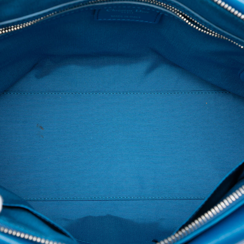 Medium Lambskin Cannage Polochon Granville Satchel - Image 4