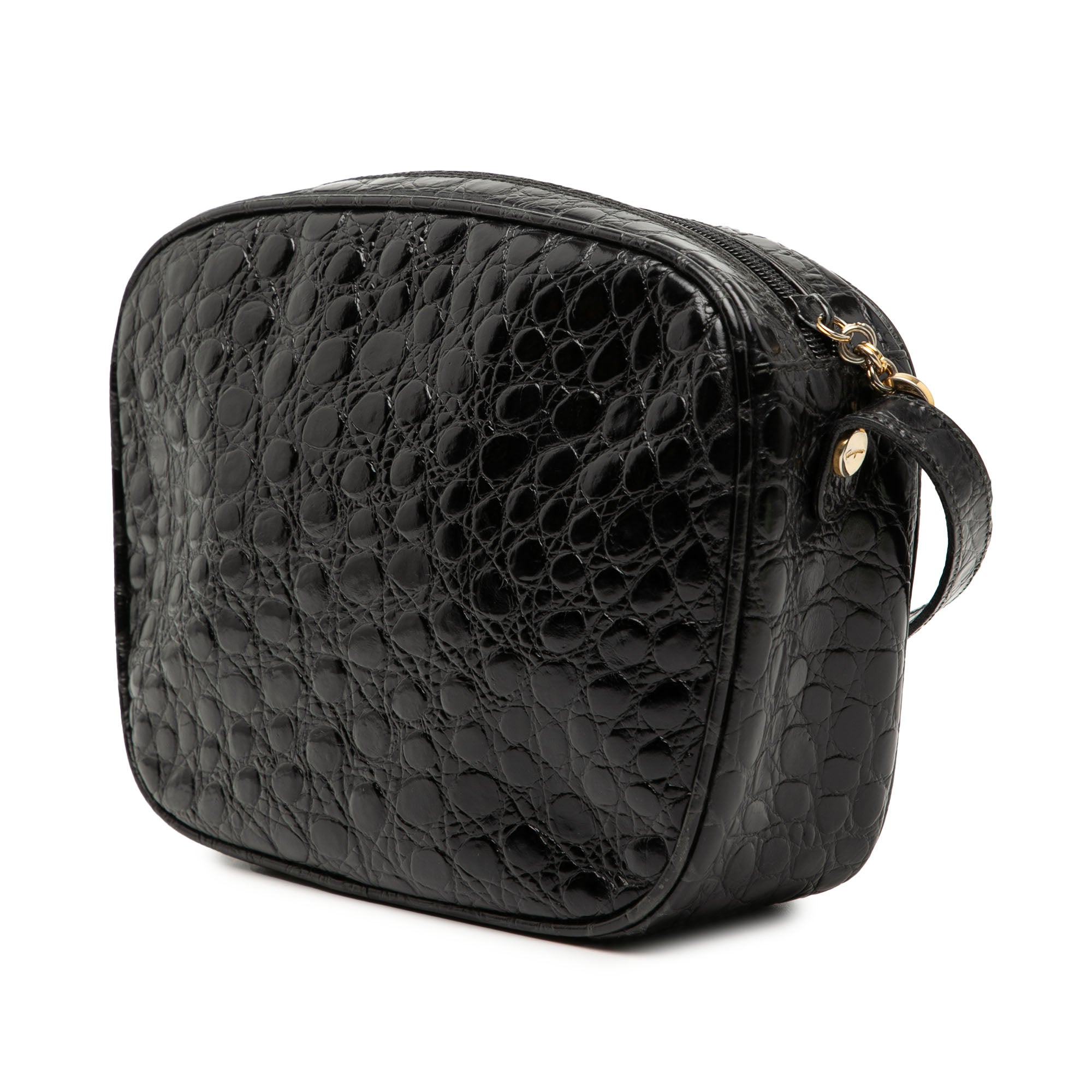 Croc Embossed Leather Vara Crossbody - Image 2