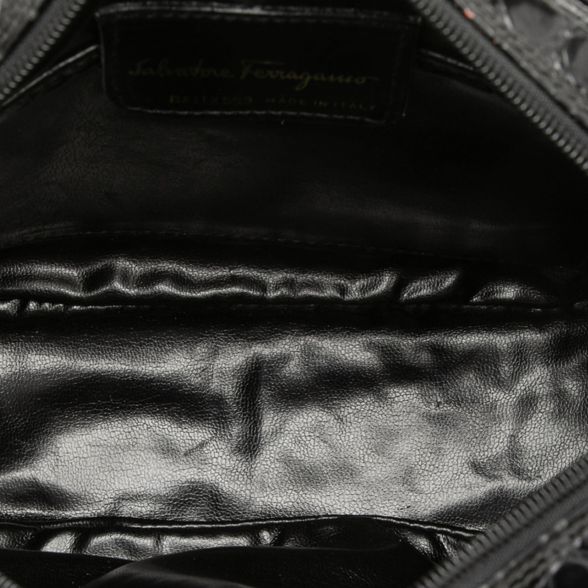 Croc Embossed Leather Vara Crossbody - Image 4
