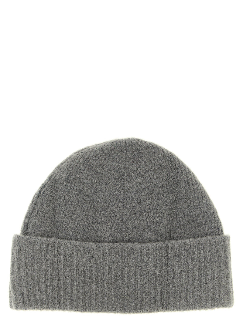 Ami Paris Beanie — Grey Winter Hats