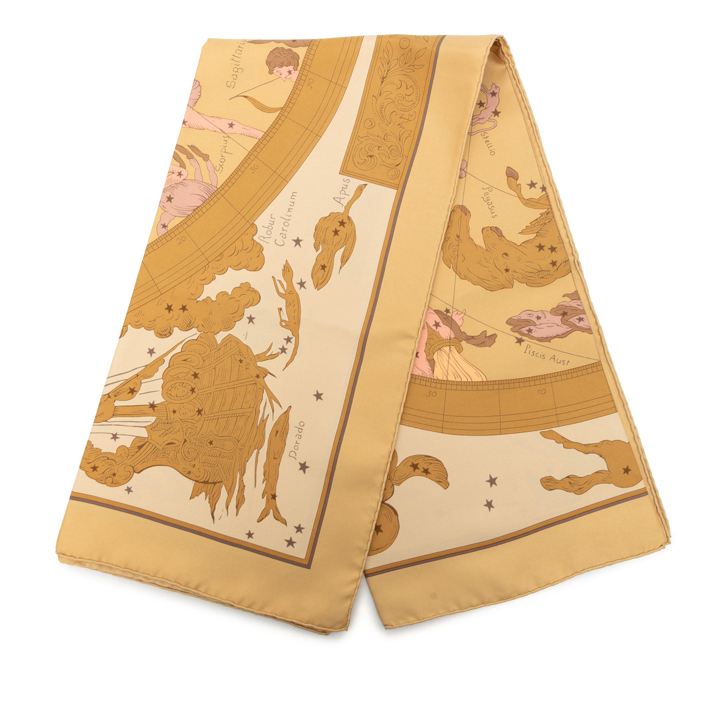 Hemisphaerium Coeli Boreale Silk Scarf 90 - Image 1