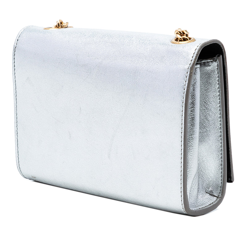 Small Metallic Calfskin Monogram Kate Tassel Crossbody - Image 2