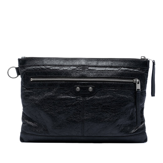 Lambskin Motocross Classic Clip Clutch M - Image 1