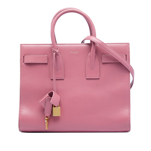 Small Leather Sac De Jour Satchel - Image 1