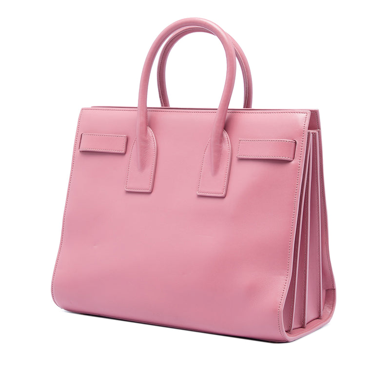 Small Leather Sac De Jour Satchel - Image 2