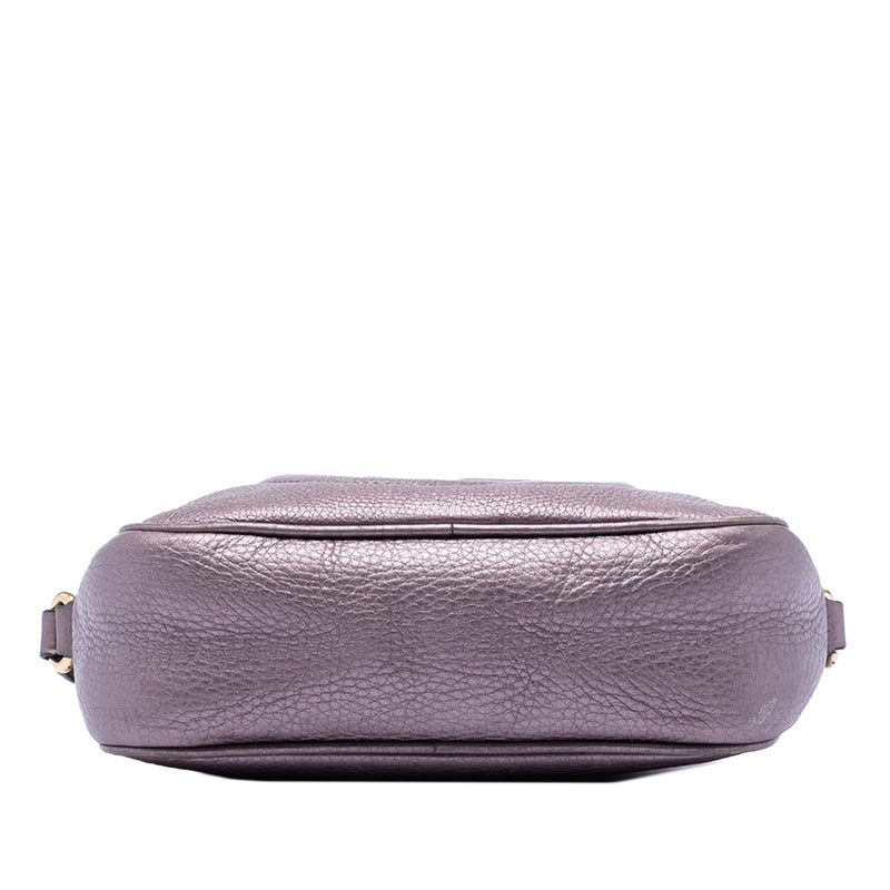 Metallic Leather Soho Disco Crossbody - Image 3