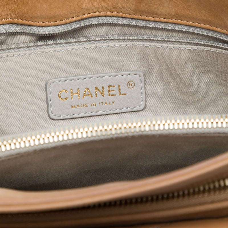 CC Quilted Lambskin Front Pocket Shoulder Bag - Image 5