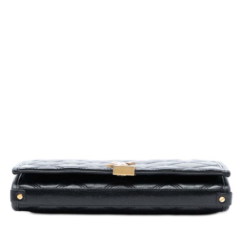 Quilted Diamond Lambskin Becky Wallet on Chain - Image 3