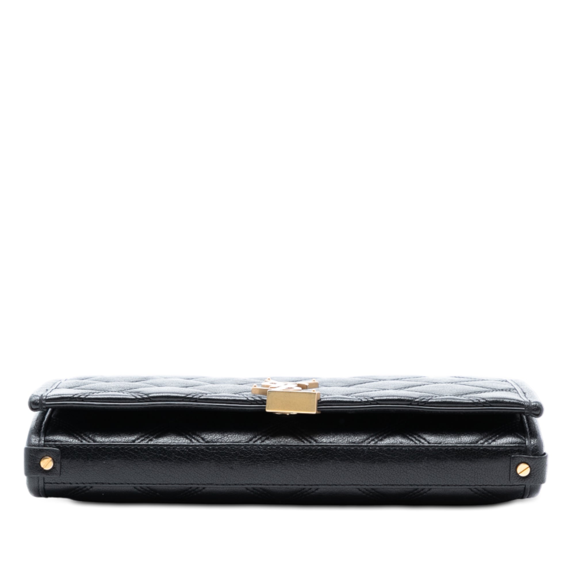 Quilted Diamond Lambskin Becky Wallet on Chain - Image 3