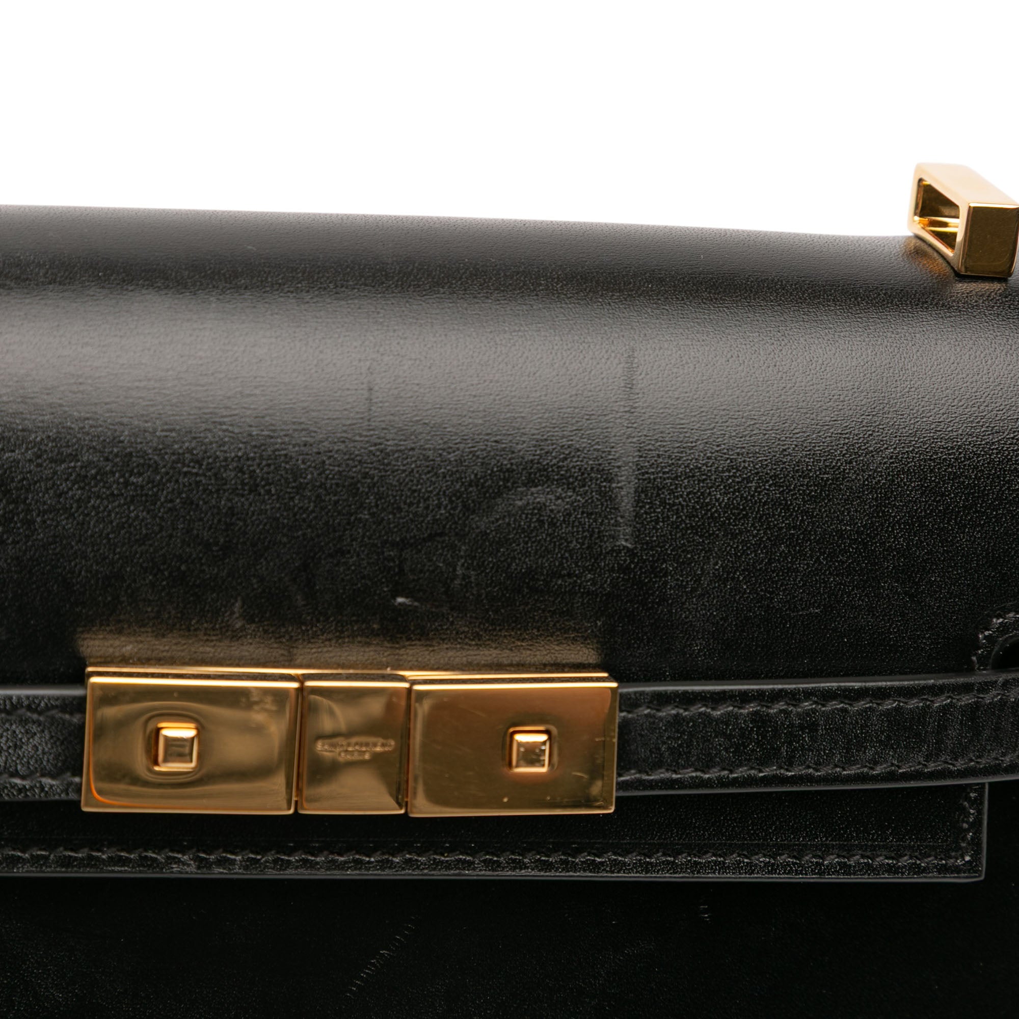Mini Box Calfskin Manhattan Shoulder Bag - Image 8
